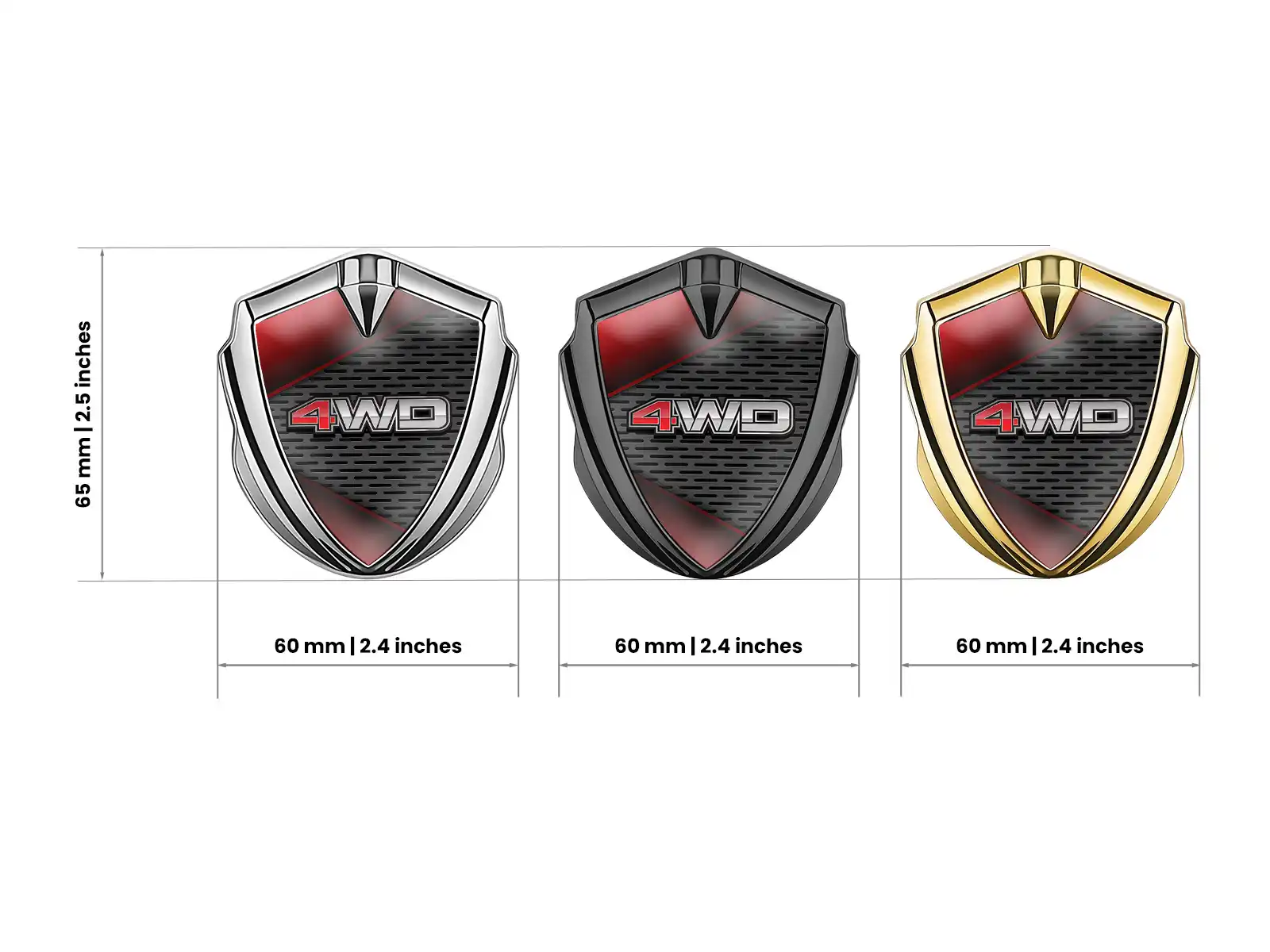 Metal Domed Emblem Pro Style Limited Edition